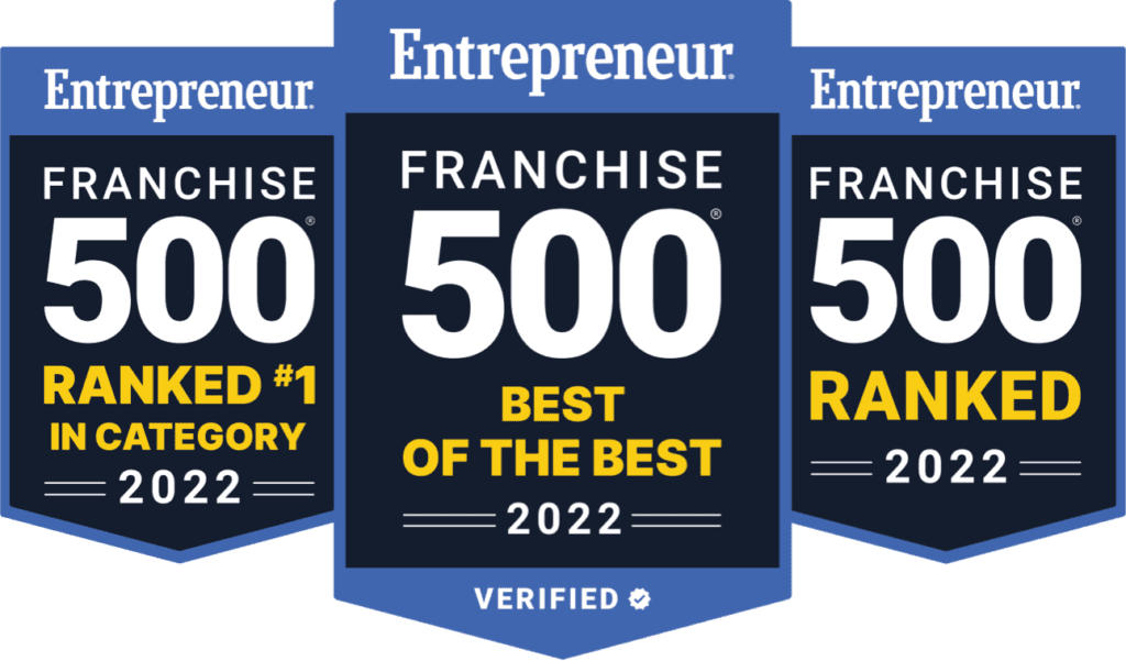 Entrepreneur Franchise 500 2022 awards