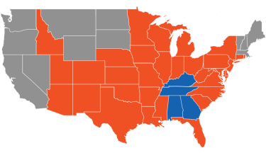 Available territories map
